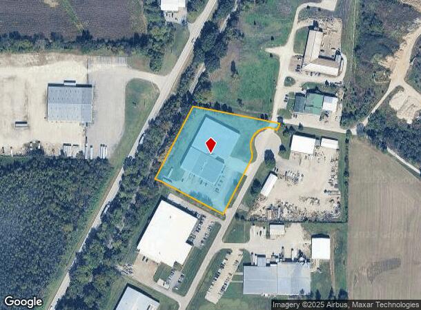 10334 Hedden Rd, Evansville, IN Parcel Map