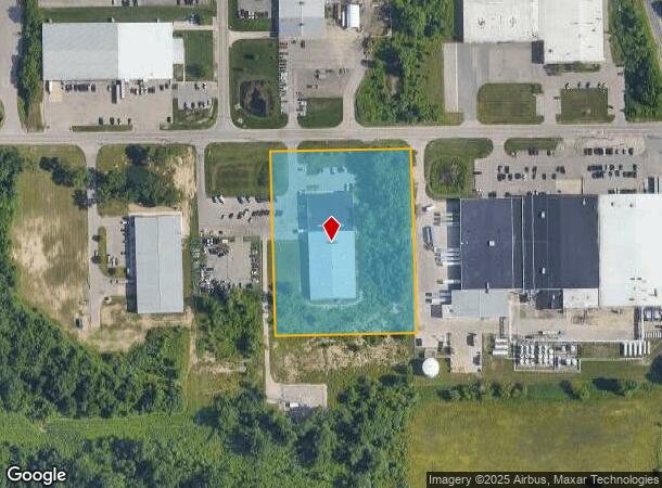 588 E 40Th St, Holland, MI Parcel Map