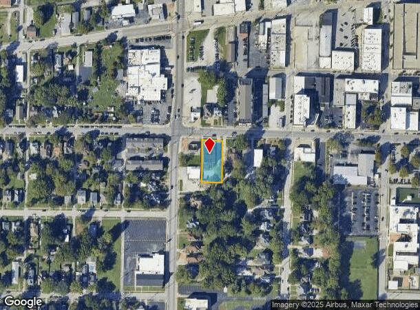 632 W Walnut St, Springfield, MO Parcel Map