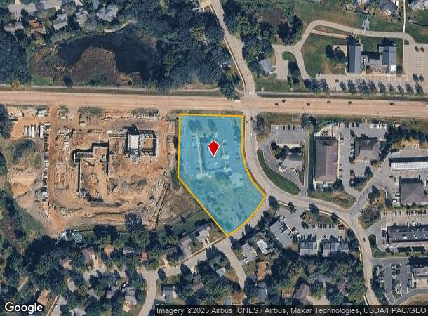  1580 White Oak Dr, Chaska, MN Parcel Map