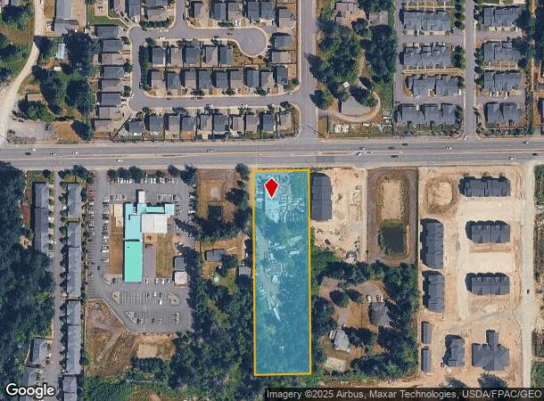  8110 176Th St E, Puyallup, WA Parcel Map