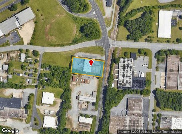  2100 Surrett Dr, High Point, NC Parcel Map