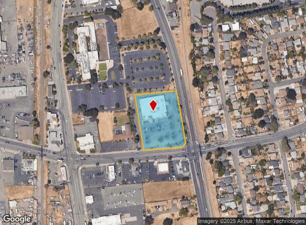 1050 Redwood St, Vallejo, CA Parcel Map