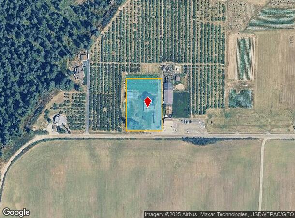 9709 E Day Rd, Mead, WA Parcel Map