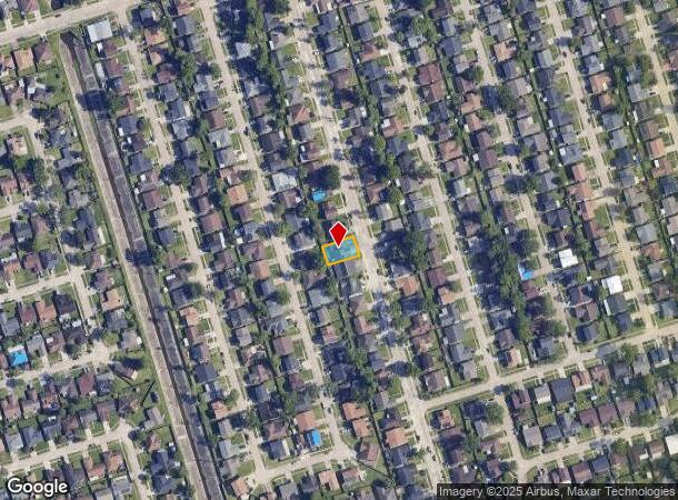  2308 Woodmere Blvd, Harvey, LA Parcel Map