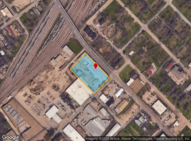  2817 Logan St, Dallas, TX Parcel Map