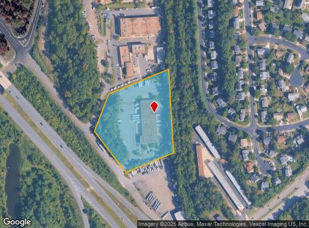  8501 Backlick Rd, Lorton, VA Parcel Map