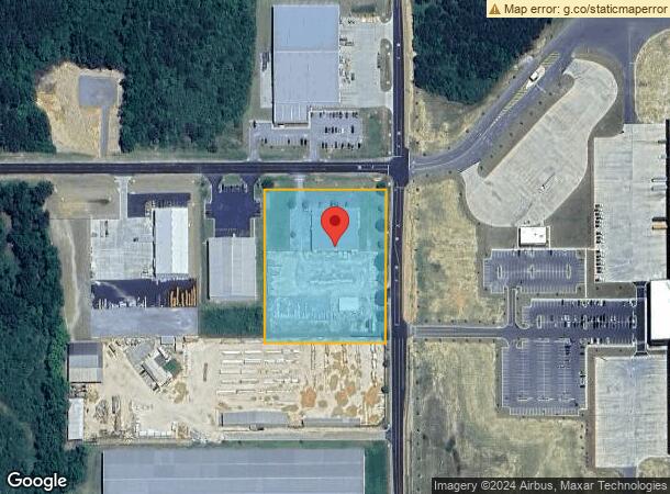  15444 Industrial Park Dr, Loxley, AL Parcel Map