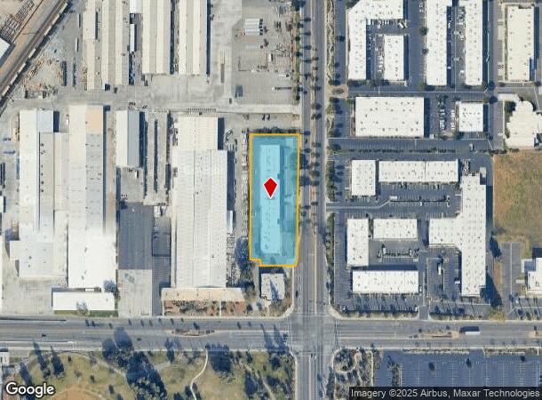  1159 Iowa Ave, Riverside, CA Parcel Map