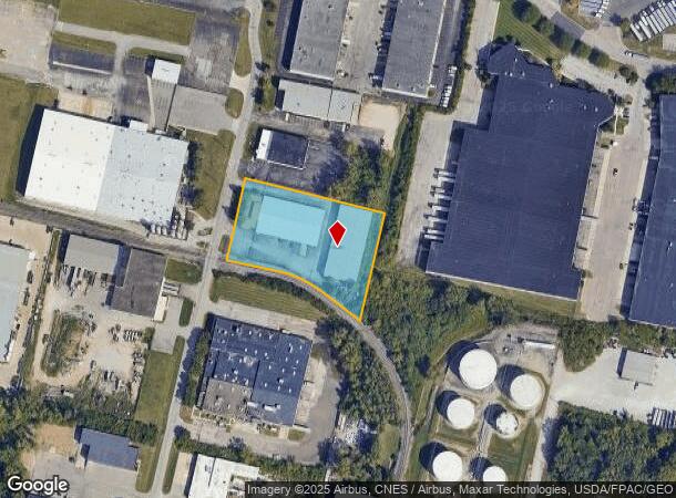  850 Kaderly Dr, Columbus, OH Parcel Map