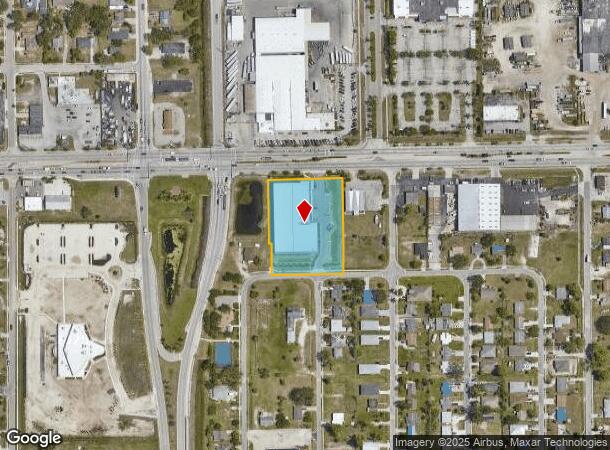  3660 Dr Martin Luther King Blvd, Fort Myers, FL Parcel Map