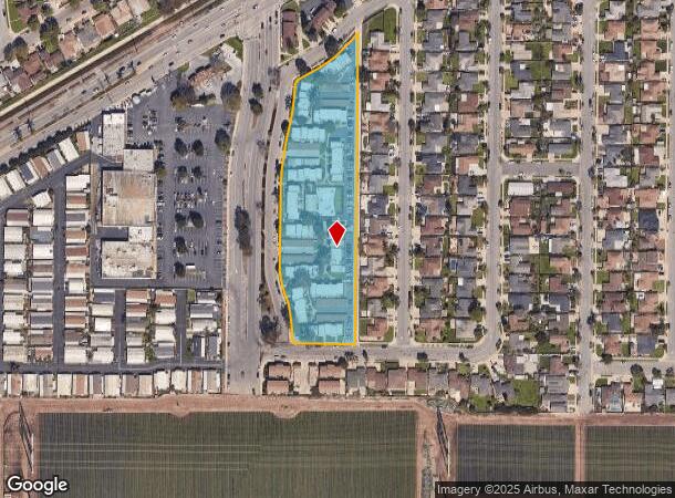  4840 S Rose Ave, Oxnard, CA Parcel Map