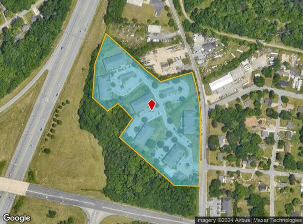  3300 Rehobeth Church Rd, Greensboro, NC Parcel Map