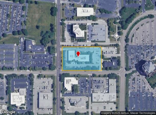  7800 W 110Th St, Overland Park, KS Parcel Map