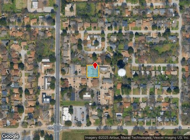 731 N Fielder Rd, Arlington, TX Parcel Map