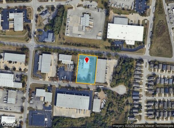  2277 Danforth Dr, Lexington, KY Parcel Map