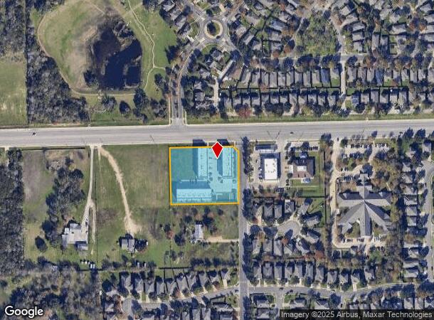  2119 Frate Barker Rd, Austin, TX Parcel Map