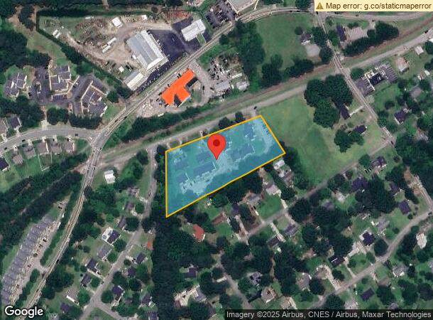  301 Railroad St, Knightdale, NC Parcel Map