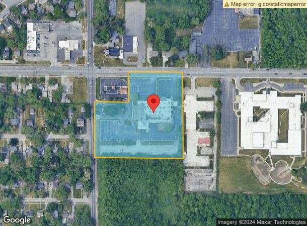  6111 Harrison St, Merrillville, IN Parcel Map