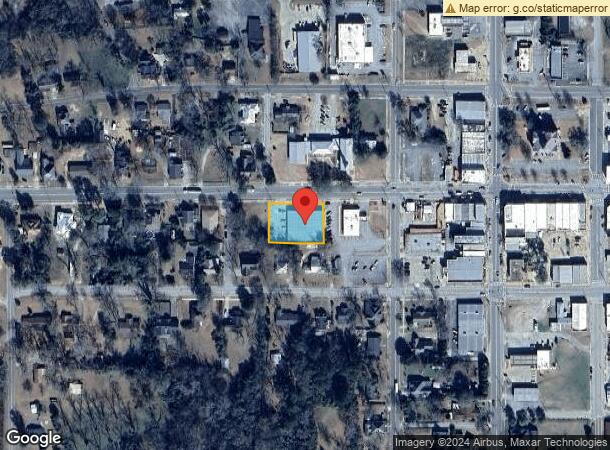  2484 W Elm St, Wrightsville, GA Parcel Map