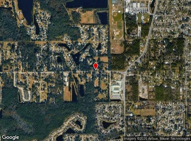 8953 Crystal Springs Rd, Jacksonville, FL Parcel Map