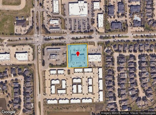 12640 Broadway St, Pearland, TX Parcel Map