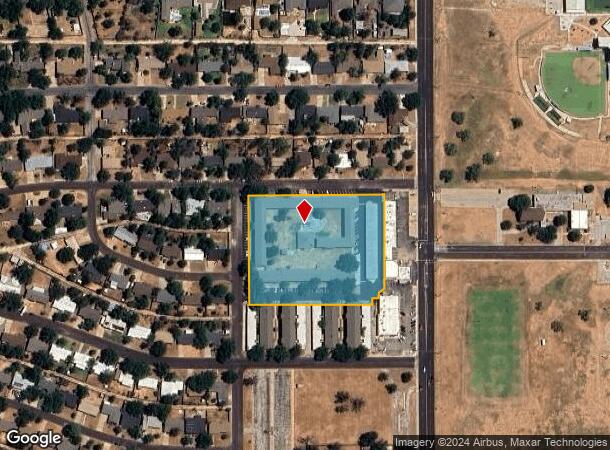  2465 Harvard Ave, San Angelo, TX Parcel Map