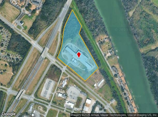 607 Sand Bar Ferry Rd, Augusta, GA Parcel Map