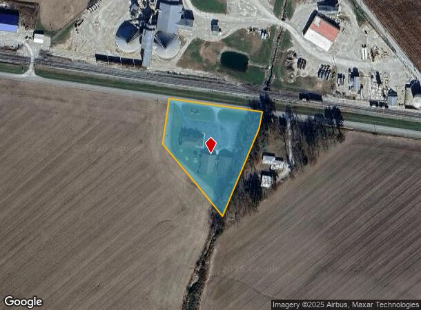  6001 E Old Highway 50, Vincennes, IN Parcel Map