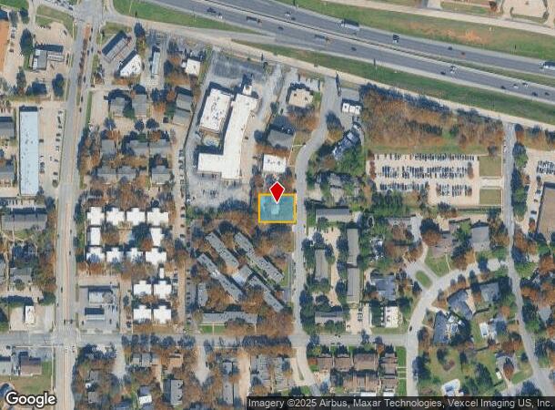  1740 Westminster St, Denton, TX Parcel Map