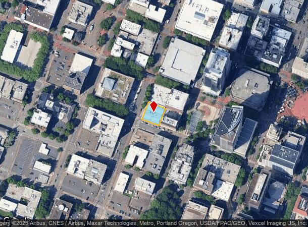  822 Sw 10Th Ave, Portland, OR Parcel Map