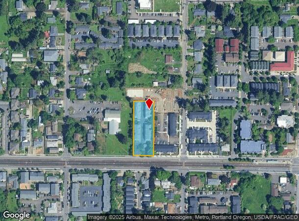  14455 E Burnside St, Portland, OR Parcel Map