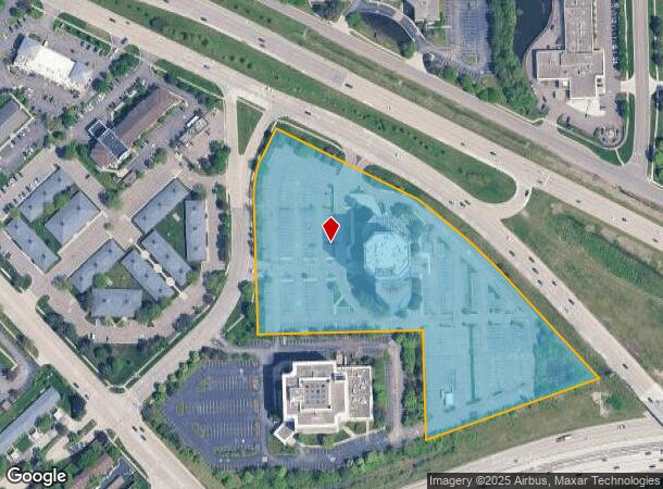 28411 Northwestern Hwy, Southfield, MI Parcel Map