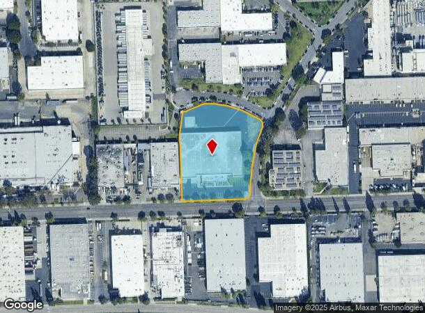  1161 E Walnut St, Carson, CA Parcel Map