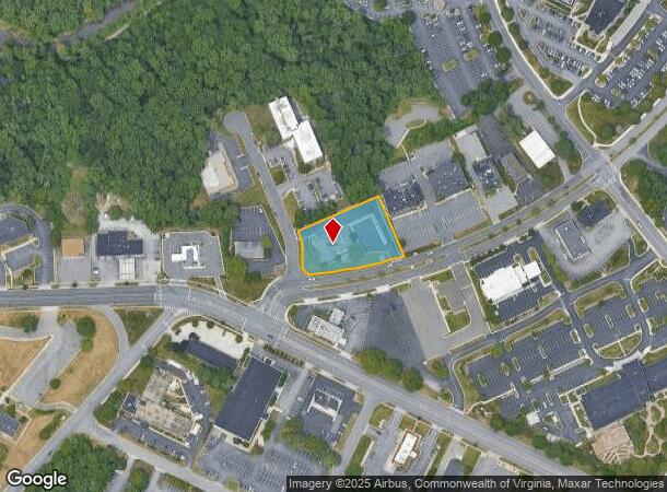  2025 Tate Springs Rd, Lynchburg, VA Parcel Map