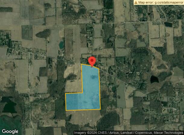  10999 Island Lake Rd, Dexter, MI Parcel Map