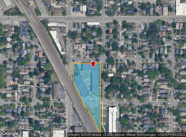2318 Jefferson St Ne, Minneapolis, MN Parcel Map