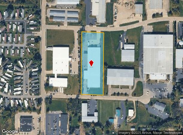 N169w21190 Meadow Ln, Jackson, WI Parcel Map