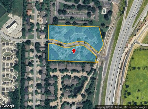 3082 W Jewell Rd, Fayetteville, AR Parcel Map