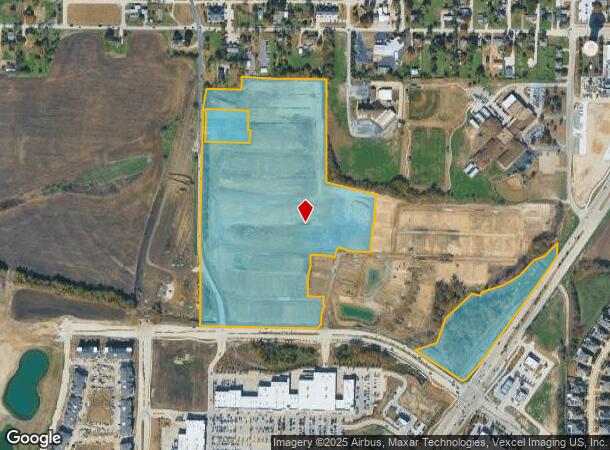 S Coleman St, Prosper, TX Parcel Map