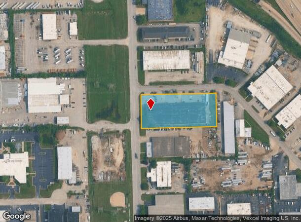  9700 Industrial Dr, Bridgeview, IL Parcel Map