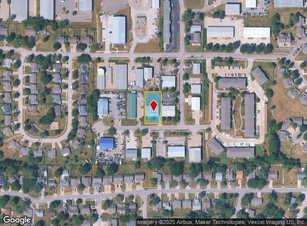  2415 Ponderosa Dr, Lawrence, KS Parcel Map