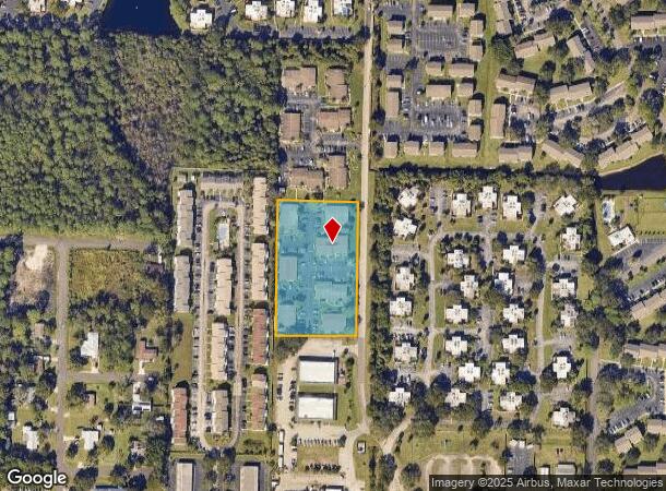  1640 Bottlebrush Dr Ne, Palm Bay, FL Parcel Map
