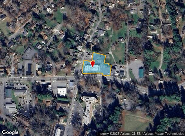  1233 N Main St, Waynesville, NC Parcel Map