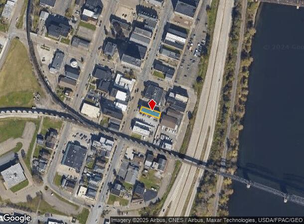  3154 Belmont St, Bellaire, OH Parcel Map