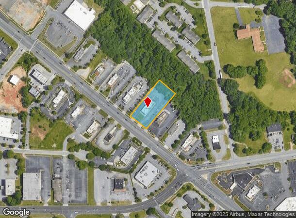  2711 S Main St, High Point, NC Parcel Map