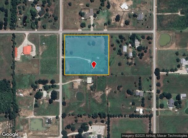 6607 S Mallard Dr, Fulshear, TX Parcel Map