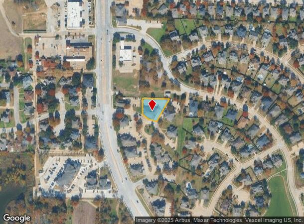  1205 Bent Oaks Ct, Denton, TX Parcel Map