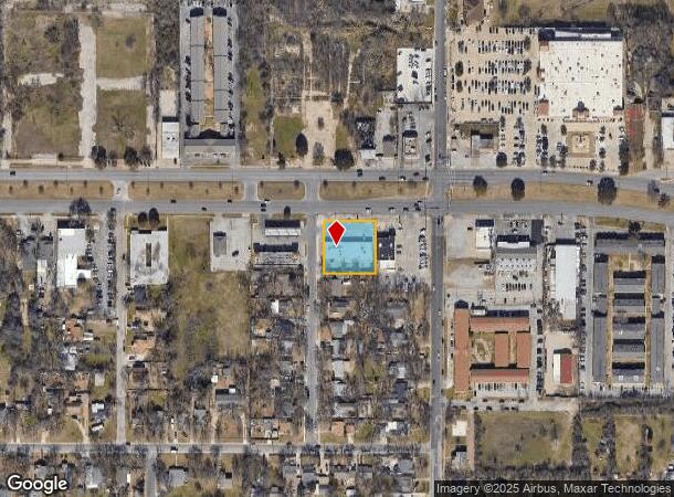 5020 E Lancaster Ave, Fort Worth, TX Parcel Map