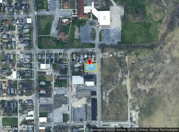 1719 N Harrison St, Fort Wayne, IN Parcel Map